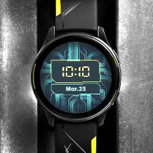 oneplus watch cyberpunk 2077 limited edition display