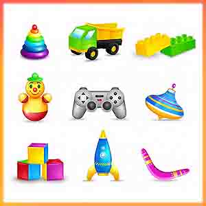 toys for children and baby products