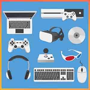 video games and software products